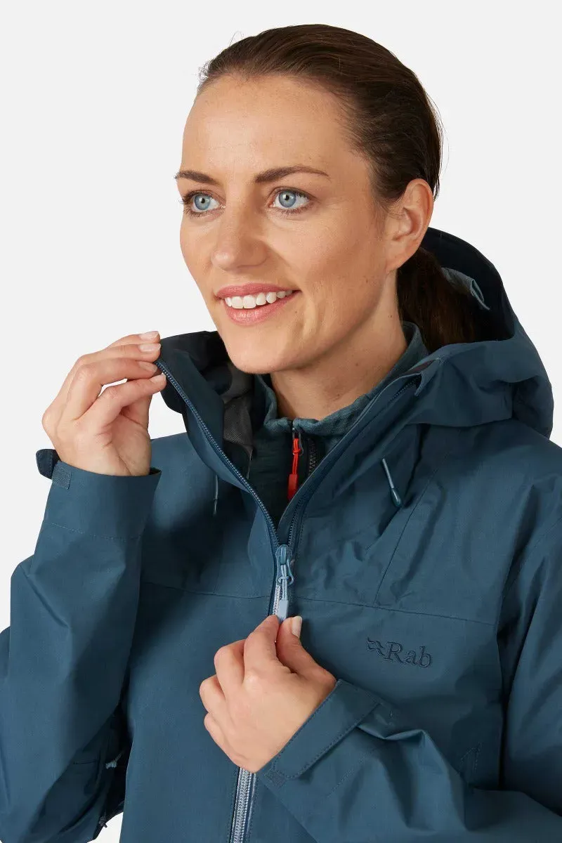 Rab Namche GTX Women's GORE-TEX Jacket in Orion Blue-7