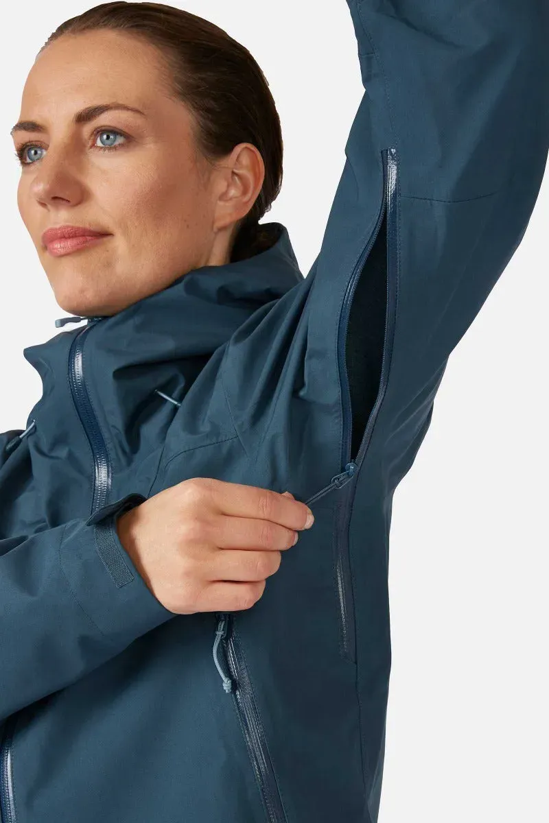 Rab Namche GTX Women's GORE-TEX Jacket in Orion Blue-8
