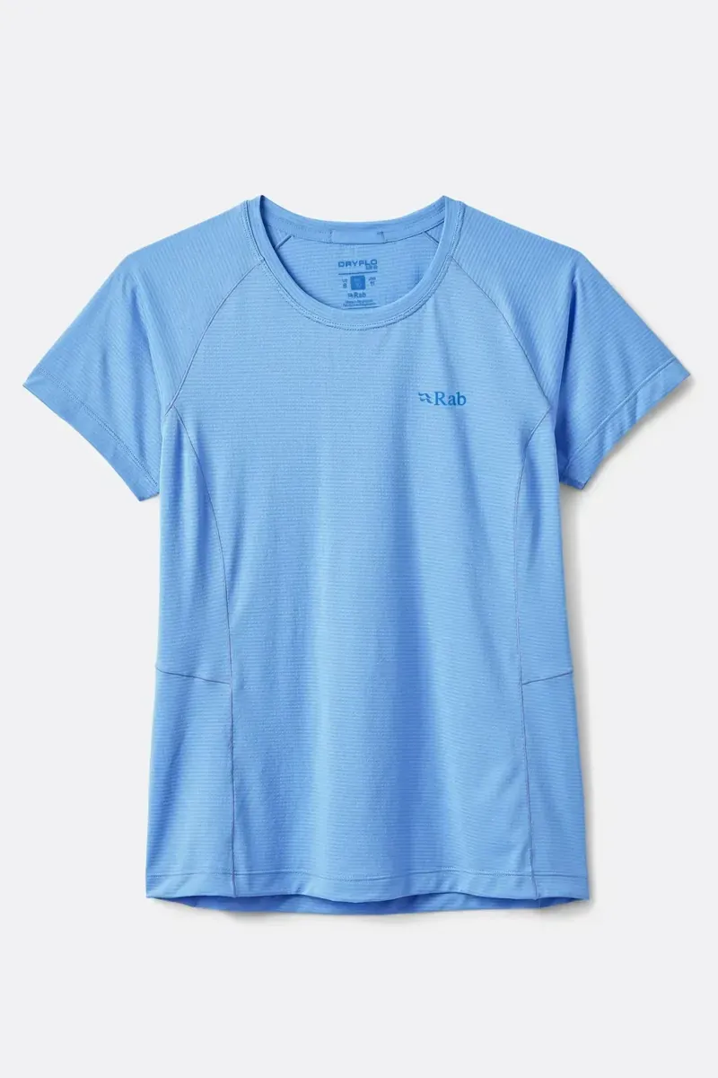 Rab Women's Sonic T-Shirt in Bluebird