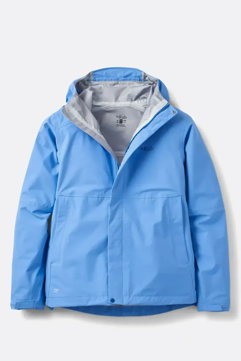 Rab Women's Firewall Waterproof Jacket in Bluebird