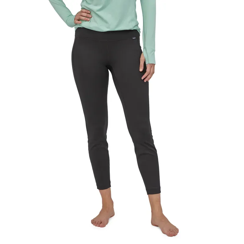 Patagonia Capilene Midweight Women's Bottoms in Black-1