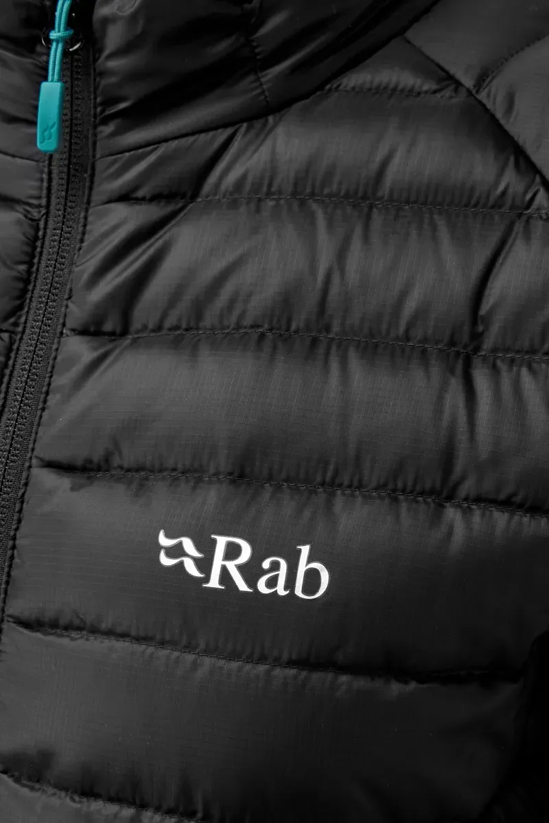 Rab Microlight Women's Down Jacket in Black-1
