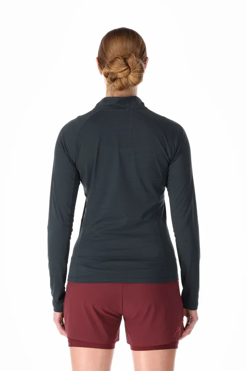 Rab Sonic Long Sleeve Women's Zip in Beluga-2