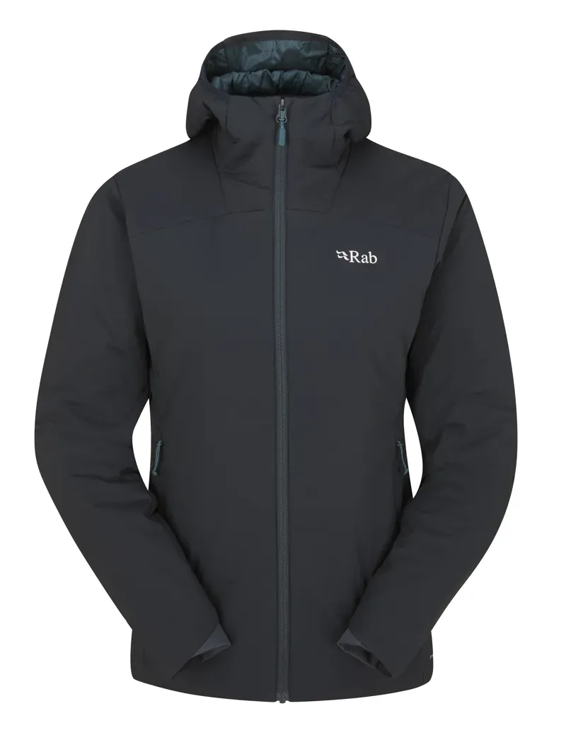 Rab Women's Xenair Alpine Light Jacket in Ebony