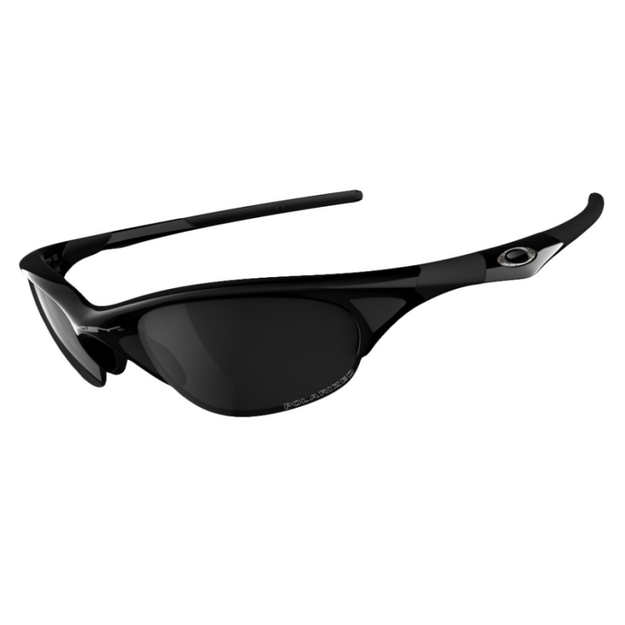 oakley half jacket black iridium polarized lenses
