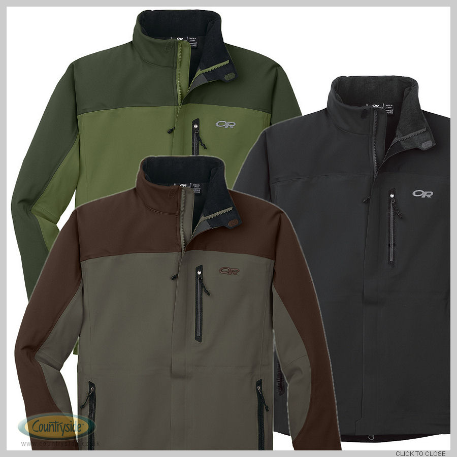 outdoor research soft shell jacket