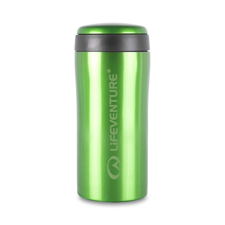 Lifeventure Thermal Mug Green Countryside Ski & Climb