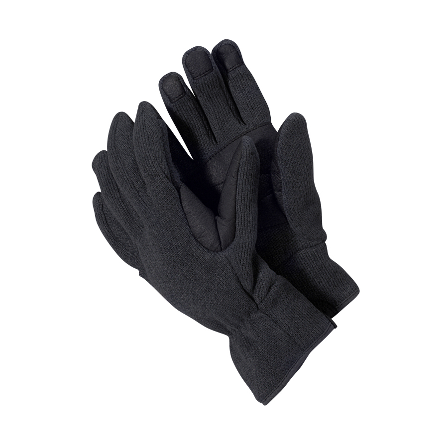 patagonia better sweater gloves black