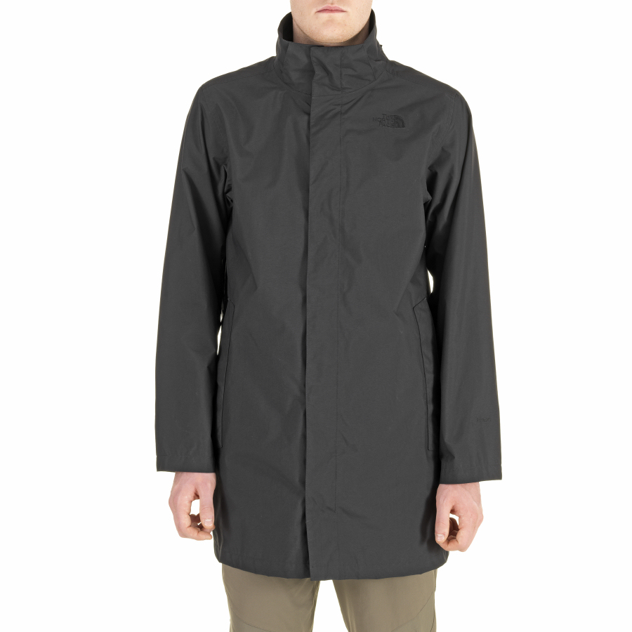north face trench coat men's