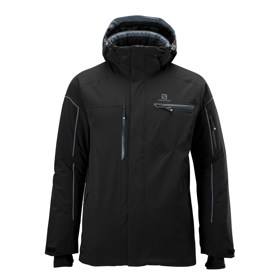 Salomon Men's Brilliant Jacket Black Winter 2013 Countryside