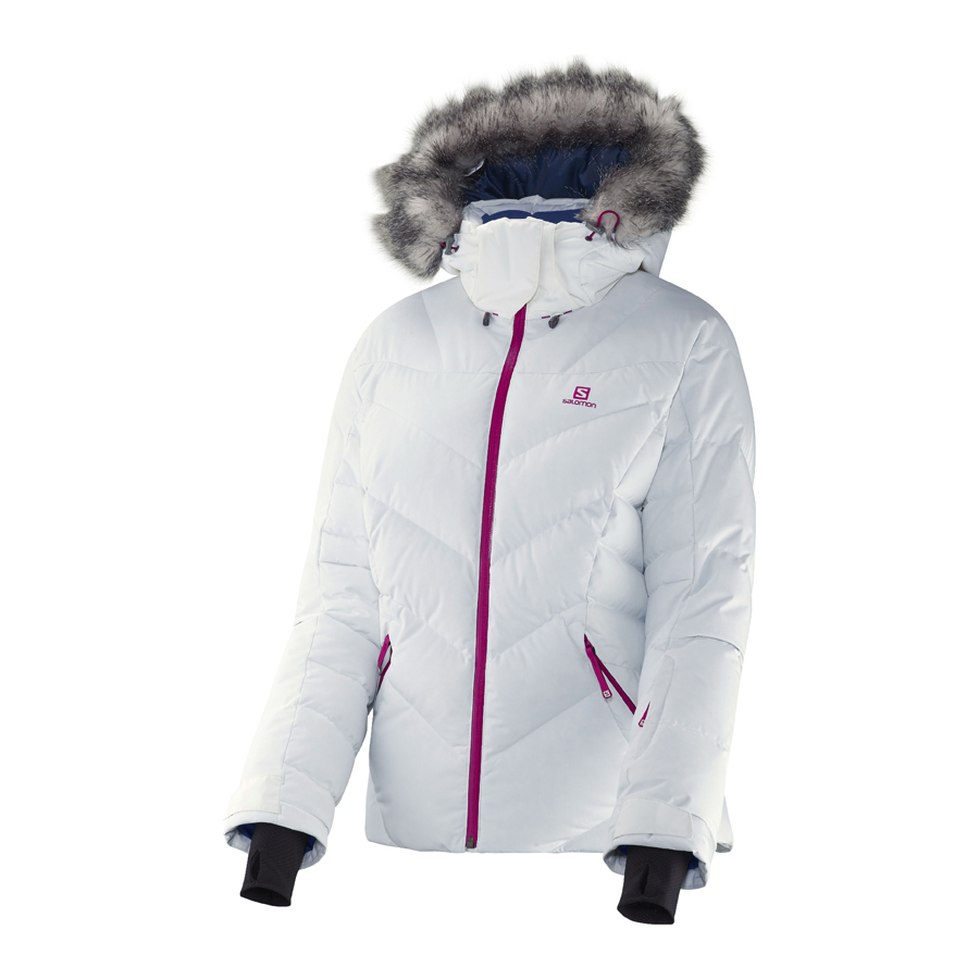 Salomon - Women's Icetown Jacket - White - Winter 2014 | Countryside ...