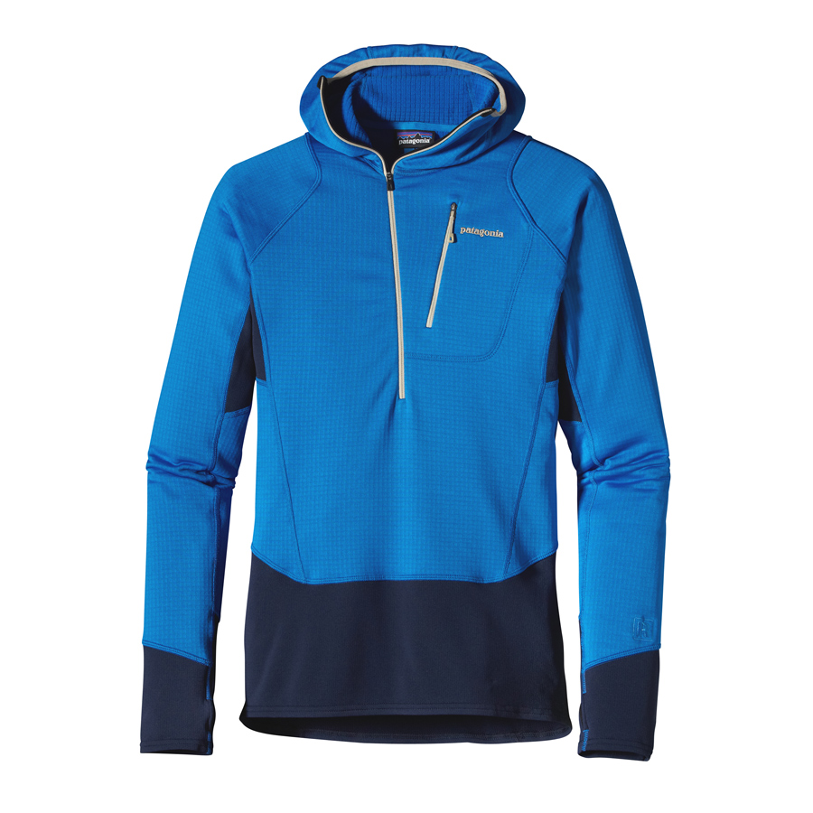 Patagonia Men's R1 Fleece Hoody Winter 2014 Countryside Ski & Climb