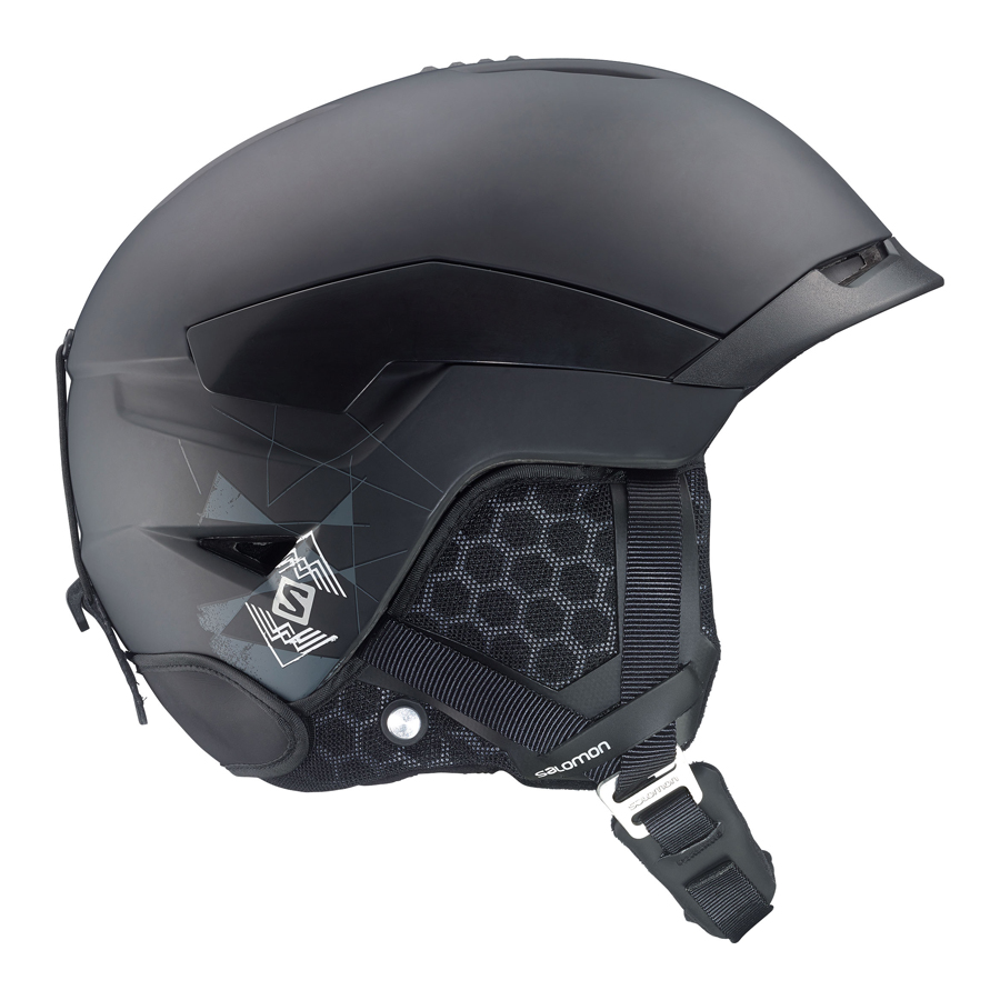 Salomon Men's Quest Helmet Black Winter 2014 Countryside Ski