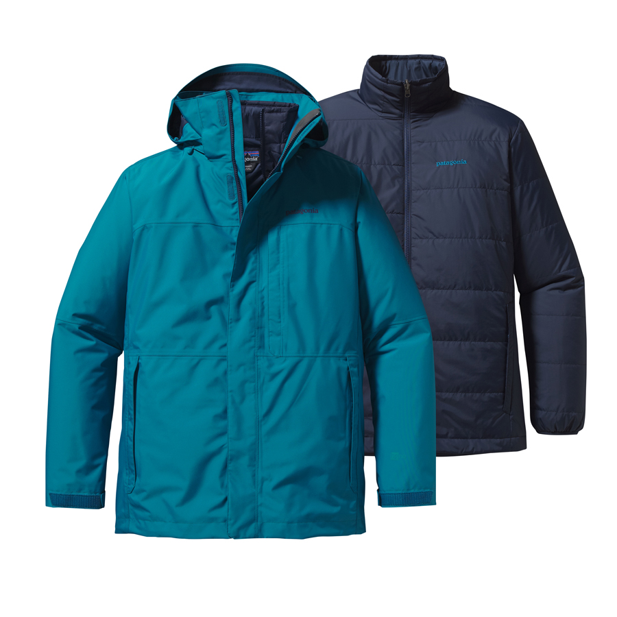 Patagonia Men's 3in1 Snowshot Jacket Winter 2015 Countryside