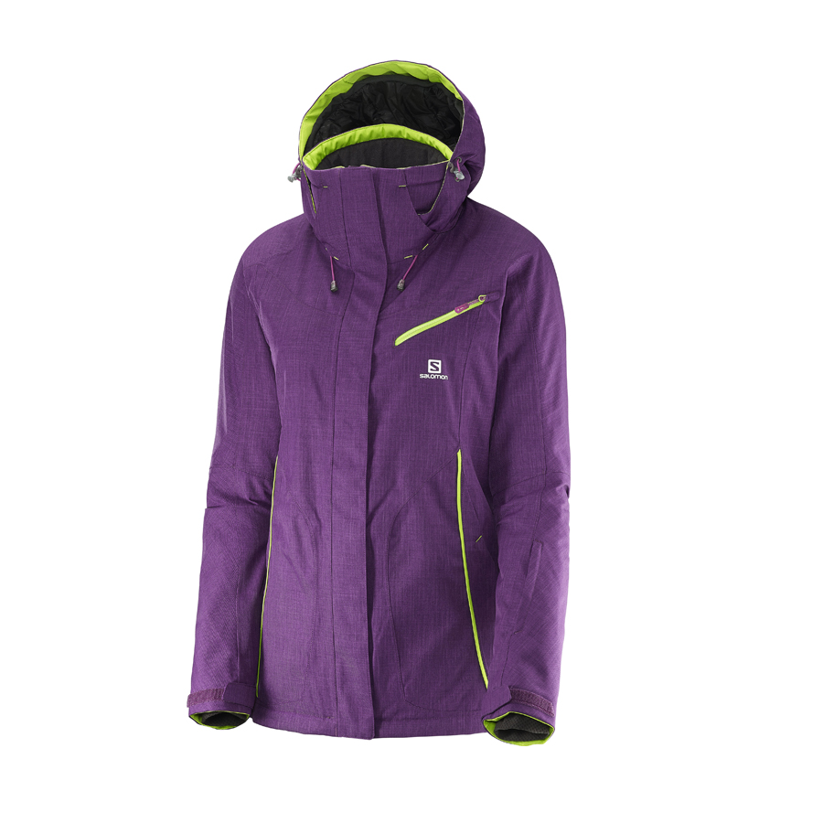 Salomon - Women's Fantasy Jacket - Cosmic Purple | Countryside Ski Climb
