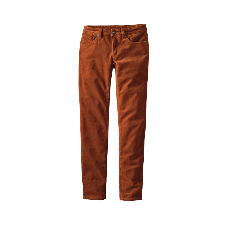 Fitted Corduroy Pants 
