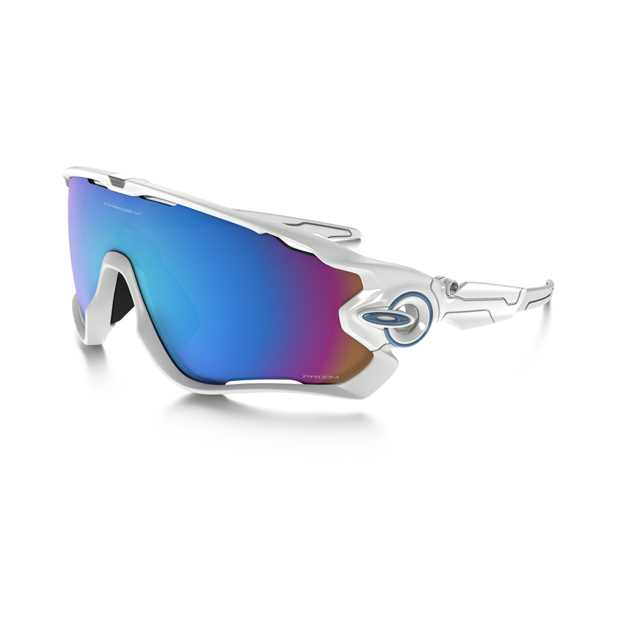 Oakley Jawbreaker Polished White Prizm Snow Countryside Ski & Climb
