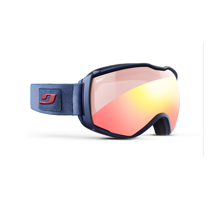 Julbo Aerospace Goggle Dark BlueOrangeZebra Light Red