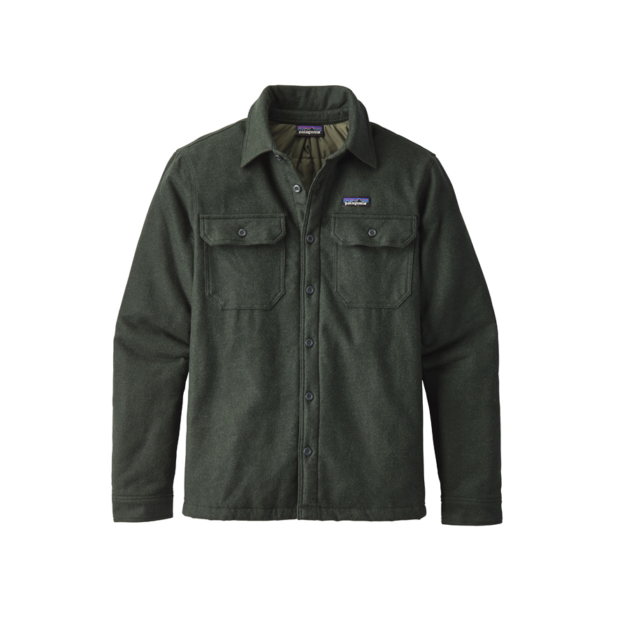 Patagonia - Men's Insulated Fjord Flannel Jacket - Winter 2017 ...
