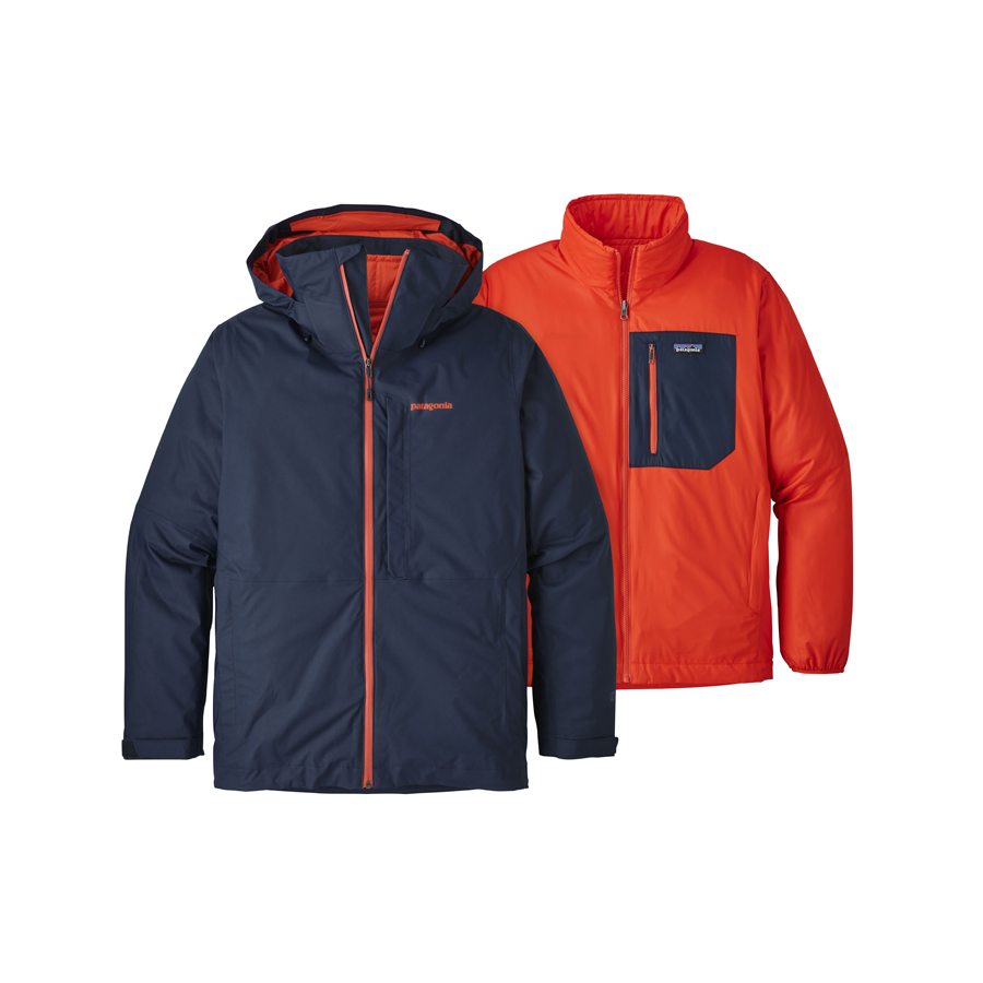 Patagonia Men's 3in1 Snowshot Jacket Winter 2017 Countryside