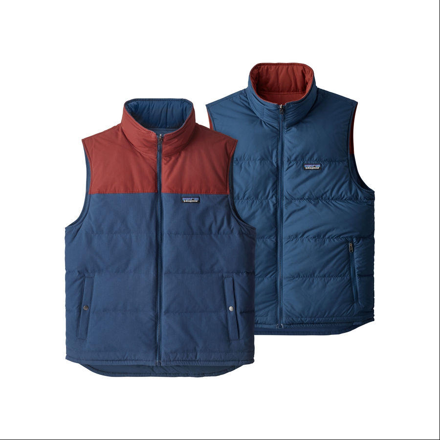 reversible down vest