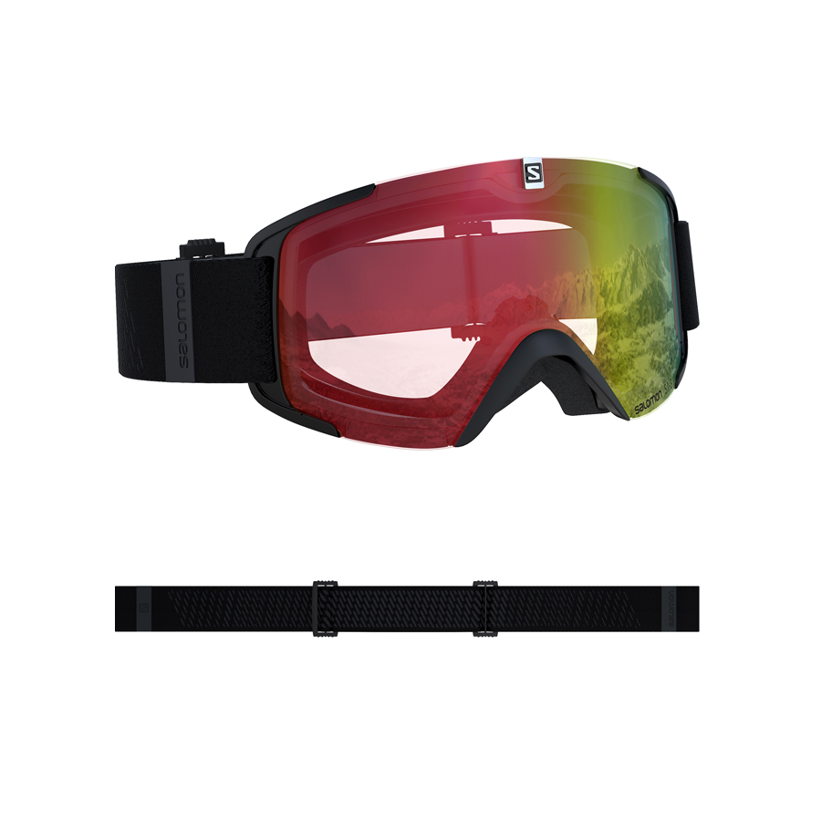 Salomon Men's XVIEW Photo Black Goggle Winter 2019 Countryside
