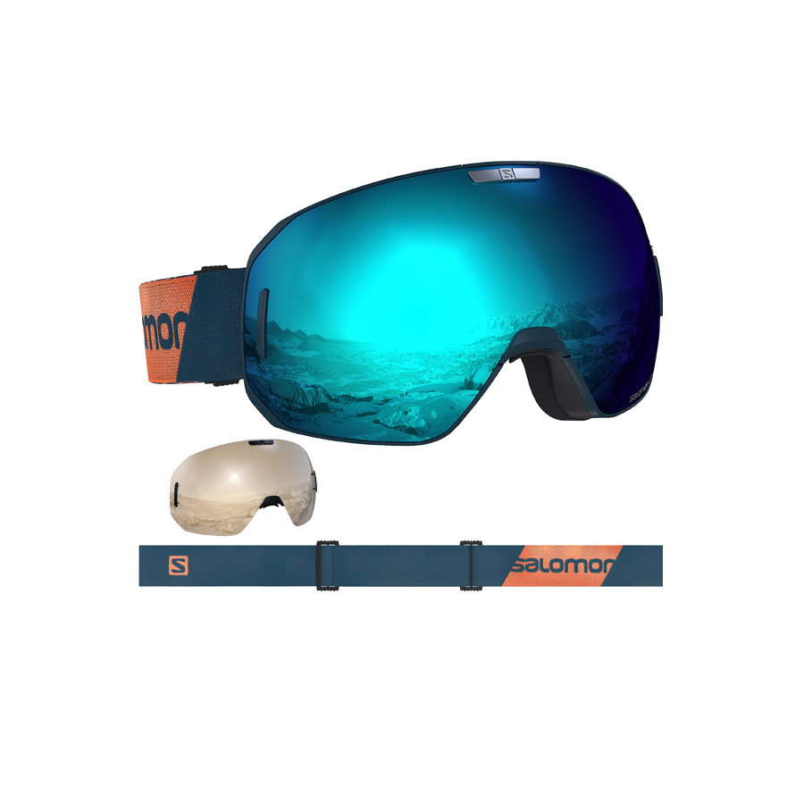 Salomon Men's S/Max Moroccan Blue Goggle Winter 2019 Countryside