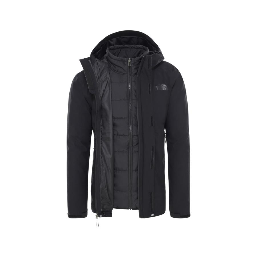 the north face carto triclimate hooded jacket