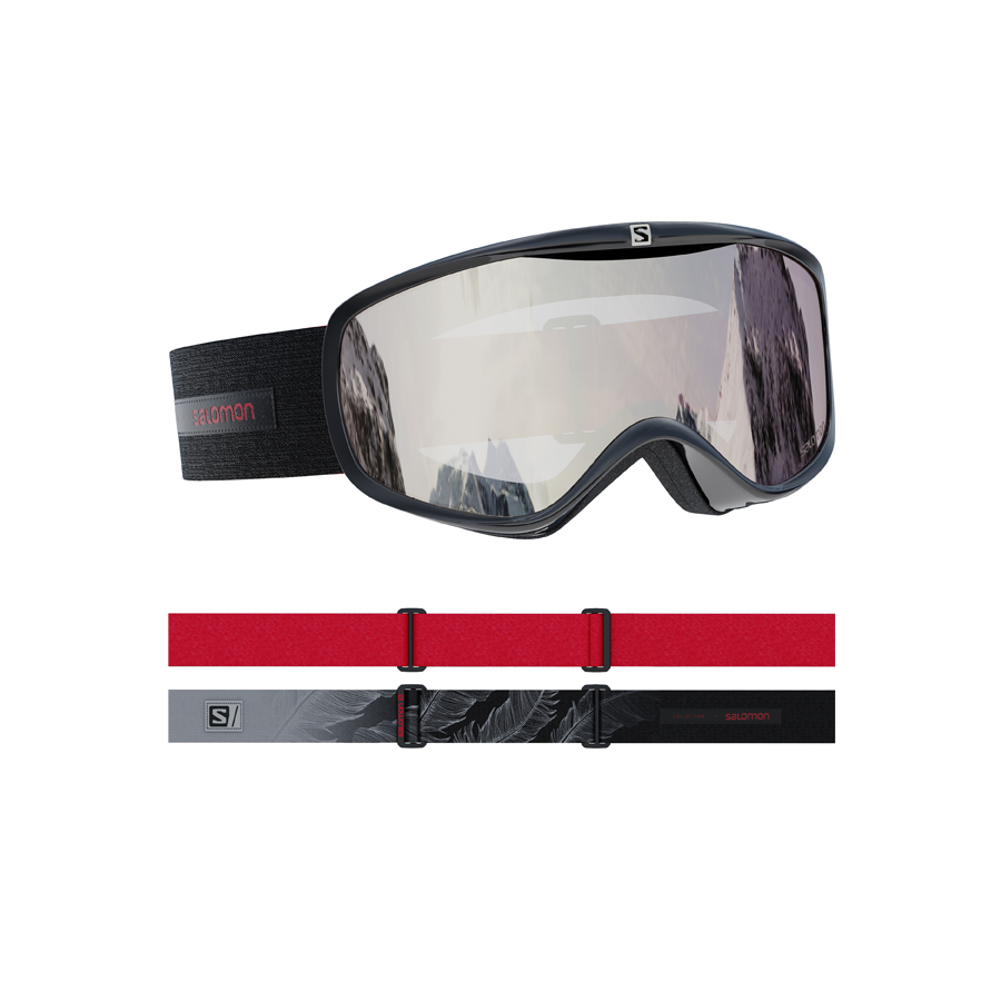 Slapper af imperium Transistor Salomon - Women's Sense Ski Goggles - Black-Universal White | Countryside  Ski & Climb