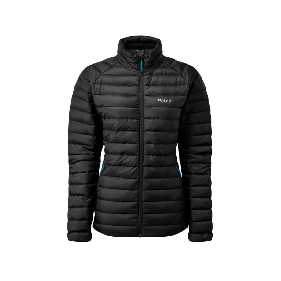 rab black down jacket