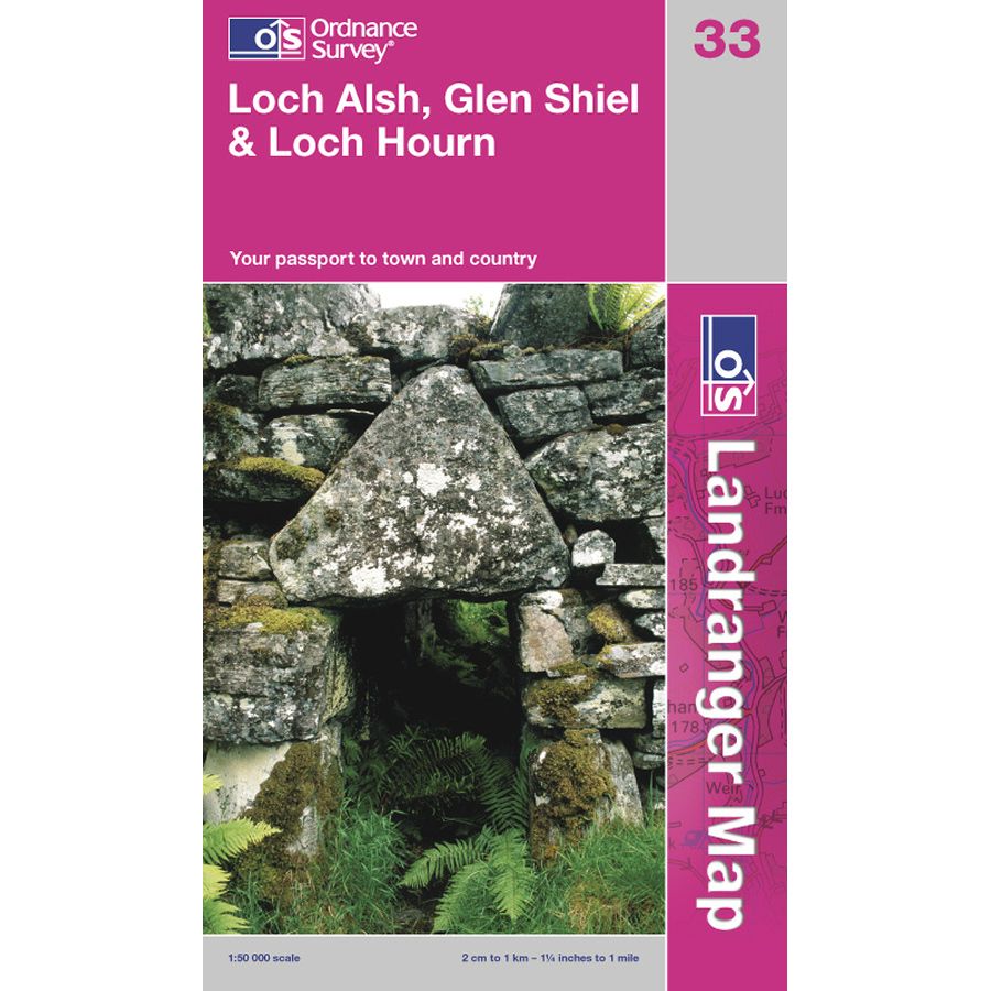 ORDNANCE SURVEY LANDRANGER 033 ANY ORDNANCE SURVEY LANDRANGER 033 ANY