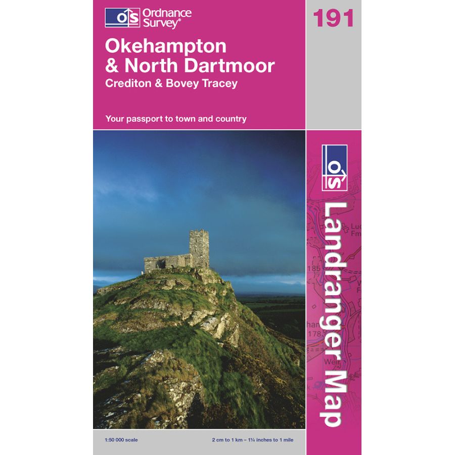 ORDNANCE SURVEY LANDRANGER 191 ANY