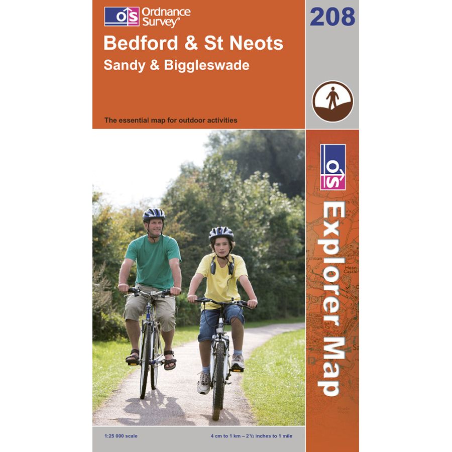 OS EXPLORER208:BEDFORD&ST.NEOT ANY OS EXPLORER208:BEDFORD&ST.NEOT ANY