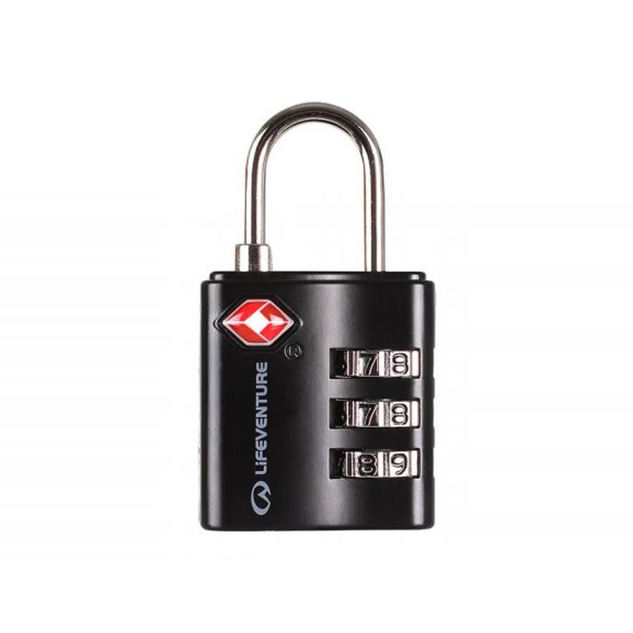 TSA COMBI LOCK - BLACK BLK TSA COMBI LOCK - BLACK BLK