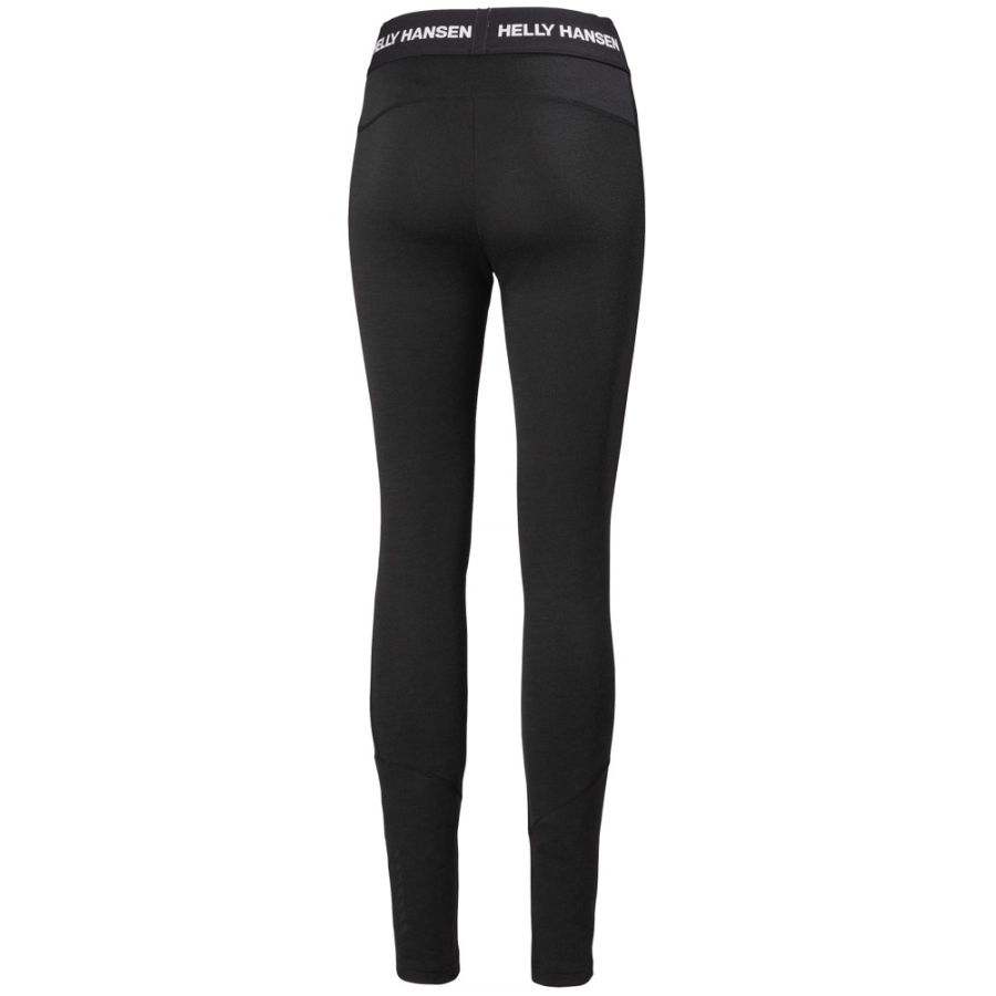HH W LIFA MERINO MW PANT BLK 1