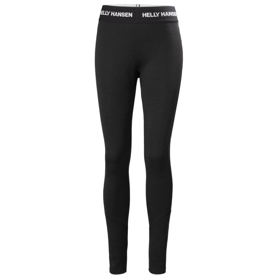 HH W LIFA MERINO MW PANT BLK