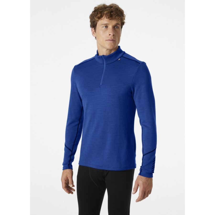 HH LIFA MERINO MW 1/2 ZIP DEFAULT 1