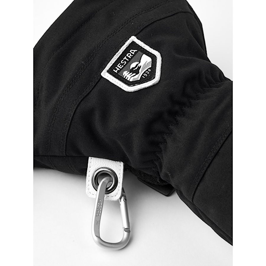 ARMY LEATHER HELI SKI MITT BLK 2