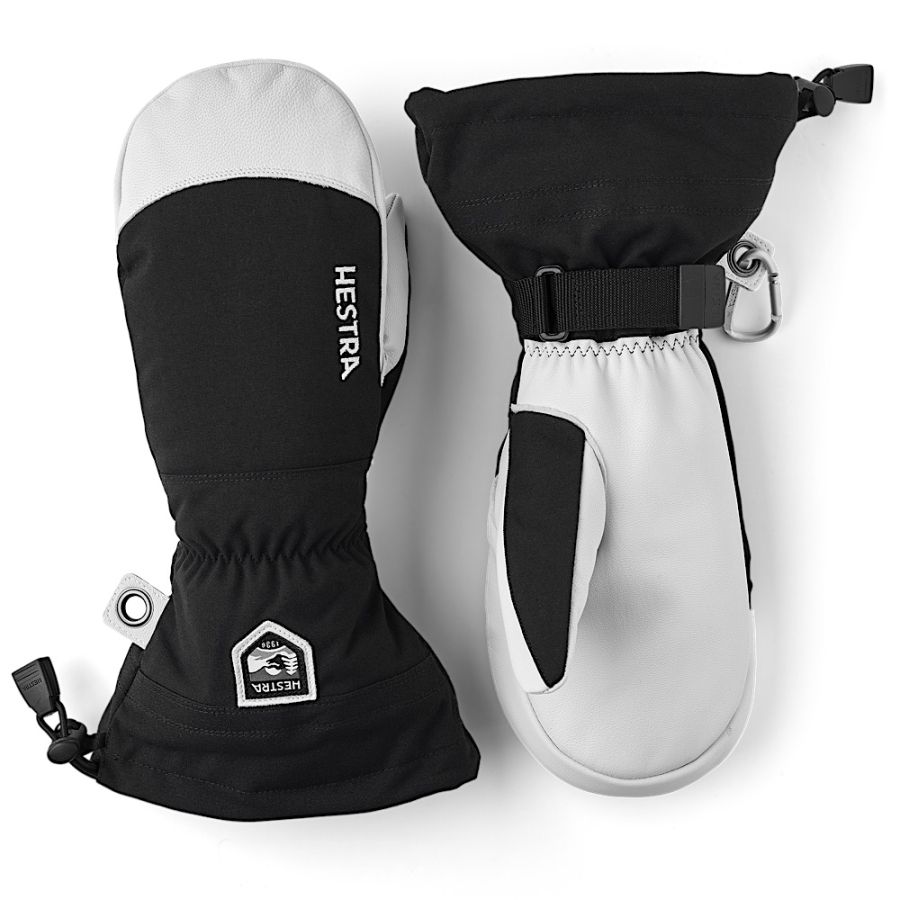ARMY LEATHER HELI SKI MITT BLK