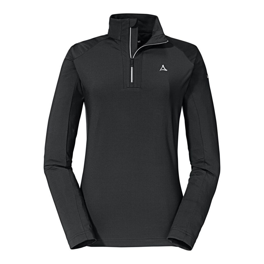 SCHOFFEL LS FISS WOMENS FLEECE BLK SCHOFFEL LS FISS WOMENS FLEECE BLK