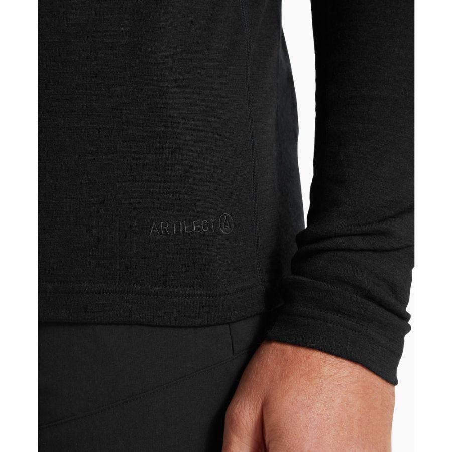 ARTILECT REDSTONE 185 LS CREW BLK f