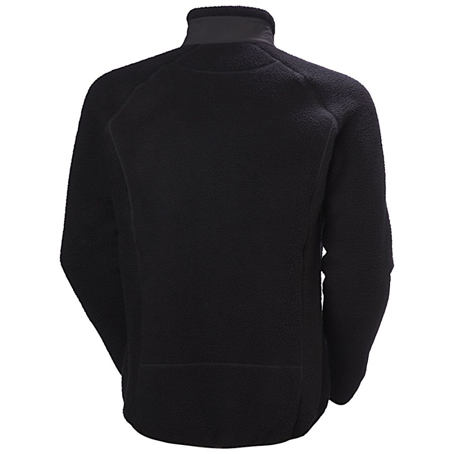 HH PANORAMA PILE BLOCK JACKET BLK 02