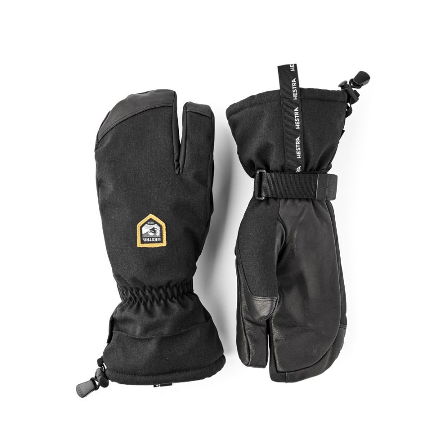 HESTRA CZONE MOUNTAIN 3-FINGER BLK
