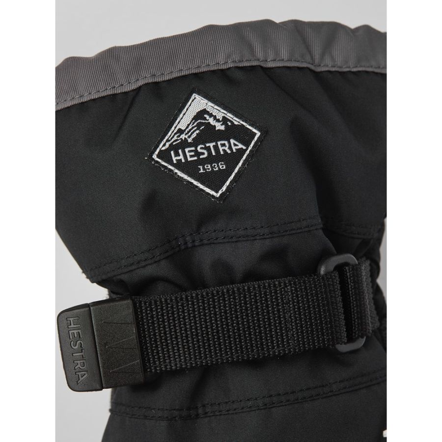 HESTRA CZONE JR GLOVE BLK 3 HESTRA CZONE JR GLOVE BLK 3