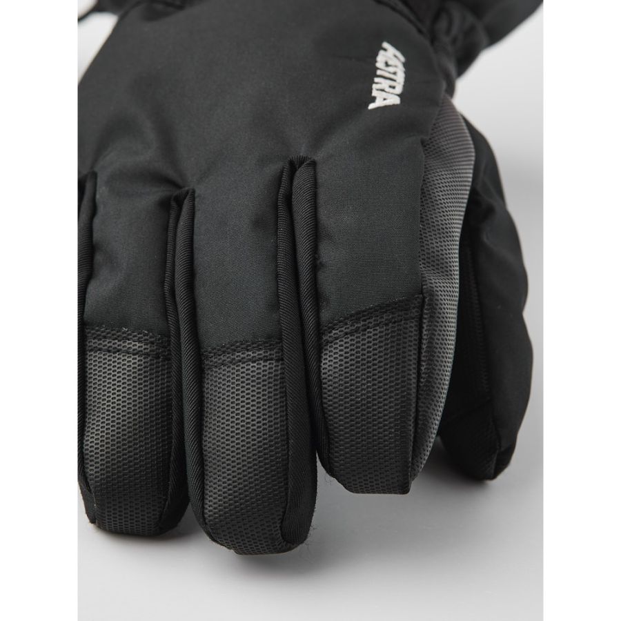 HESTRA CZONE JR GLOVE BLK 4 HESTRA CZONE JR GLOVE BLK 4