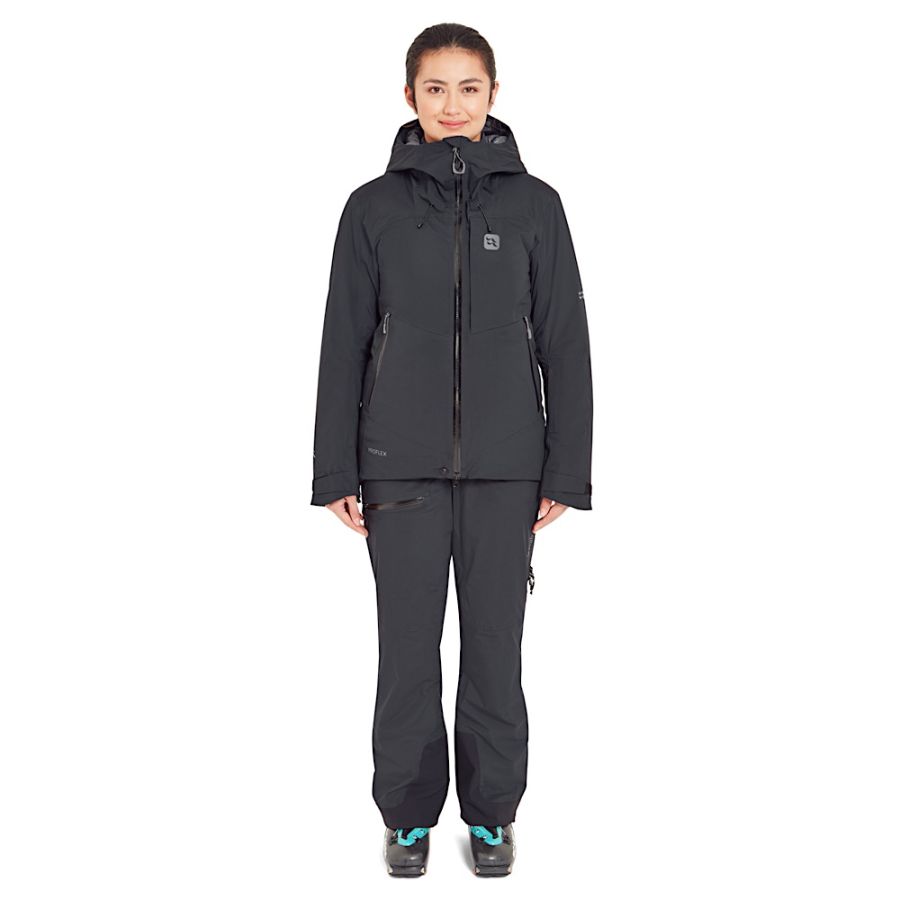 RAB W KHROMA DIFFRACT JACKET BLK 4 RAB W KHROMA DIFFRACT JACKET BLK 4