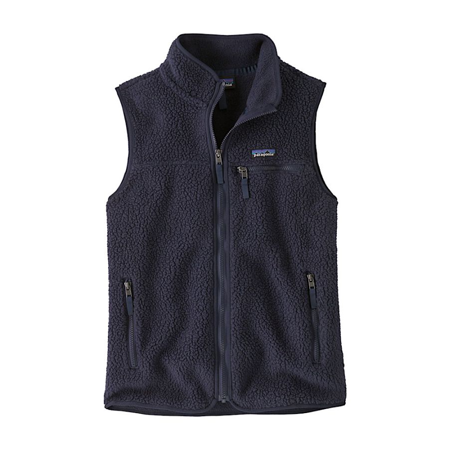 W RETRO PILE VEST DBL