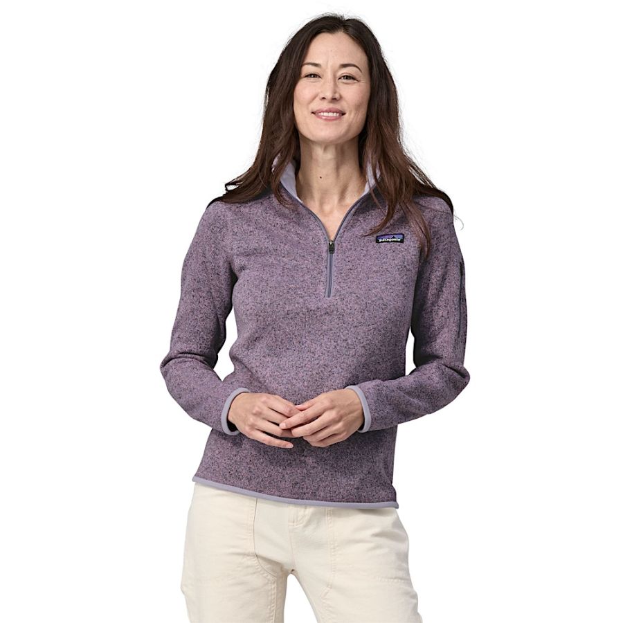 W BETTER SWEATER 1/4 ZIP MVE 1