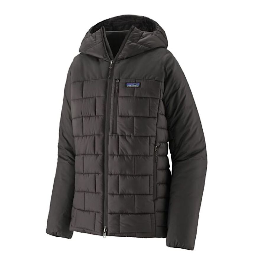 W HI-LOFT NANO PUFF HOODY BLK