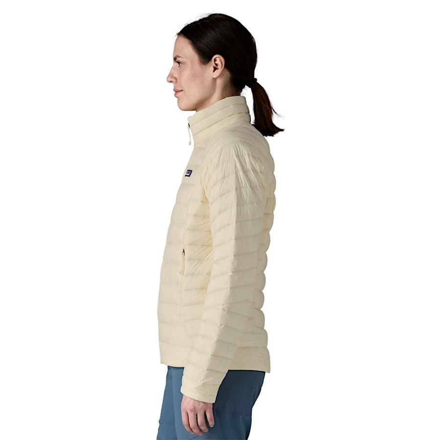 W DOWN SWEATER JACKET WHT 4